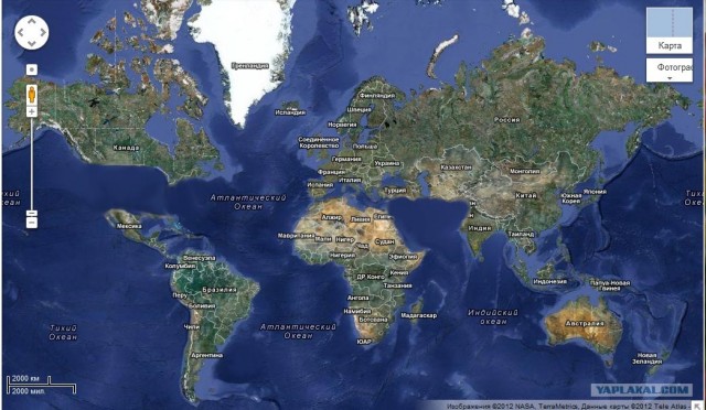 10 мест запрещённых для просмотра на Google Maps