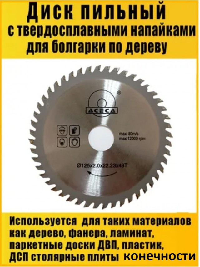 Цепная пила на болгарку