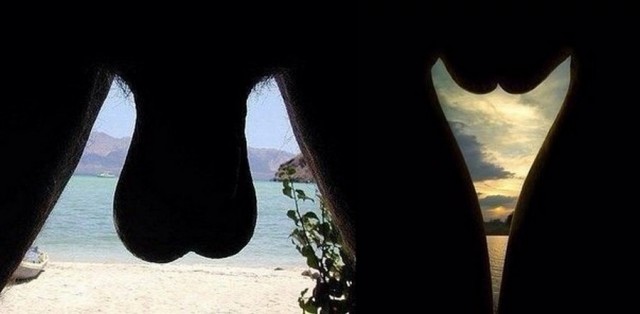 50 на 50: даже не верится, что это части одной фотографии