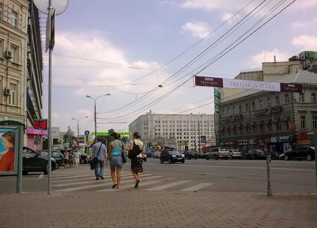 Нелегальная парковка на Новом Арбате