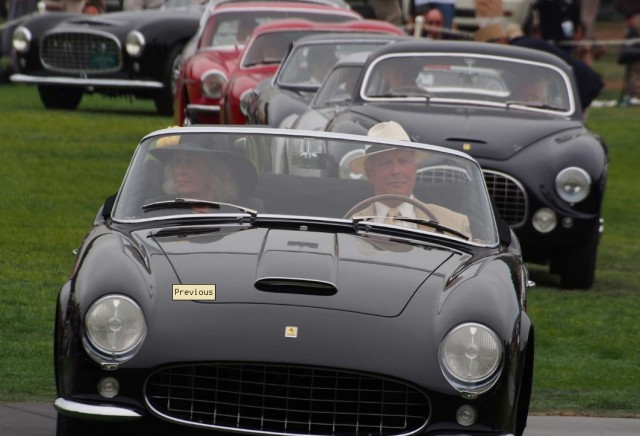 Выставка суперкаров Pebble Beach Concours