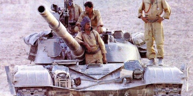 Иранские «Чифтены» против иракских Т-62