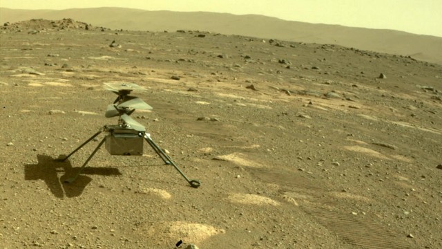 Слабая атмосфера, жестокие морозы и никакой помощи с Земли: в каких условиях придётся летать вертолёту на Марсе