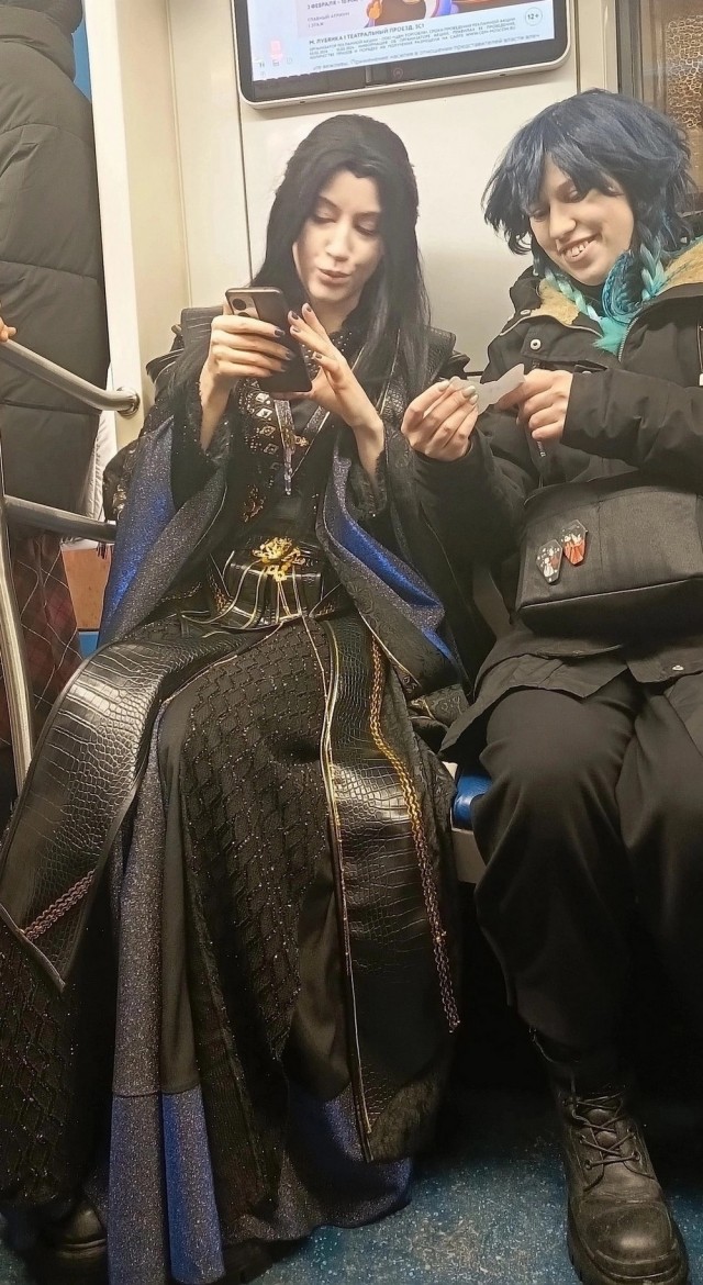 Свежие модники из метрополитена