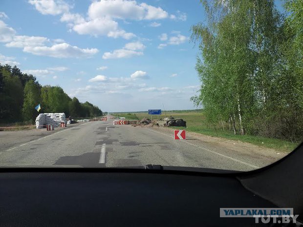 Украинцы заминировали границу с Беларусью