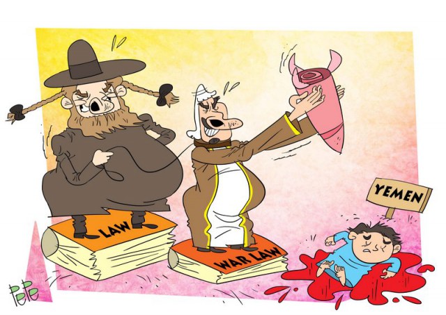 Война на Ближнем Востоке в карикатурах
