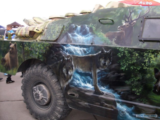 Аэрография автомобиля