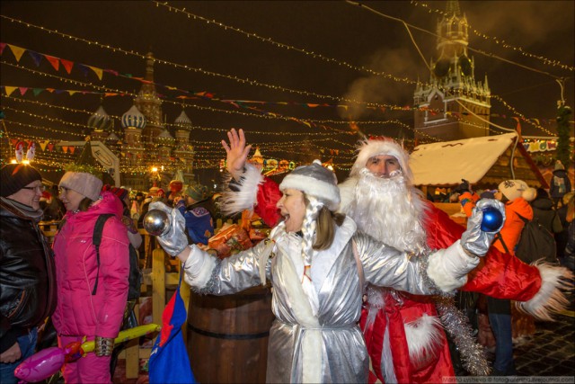 Как в Москве 2019 встретили