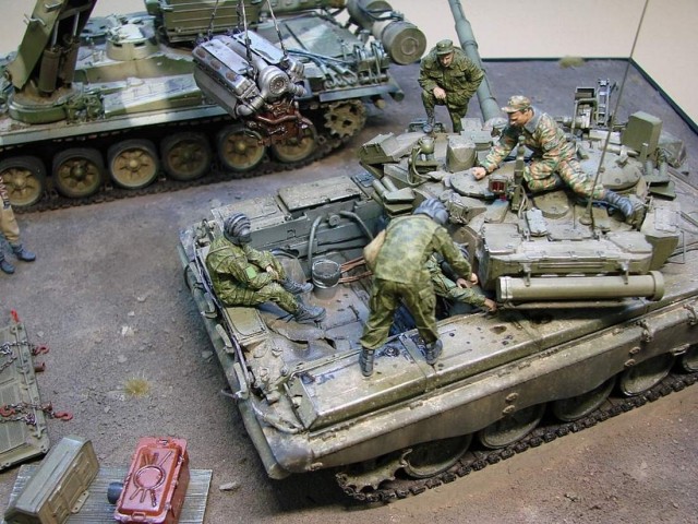 Военно-историческая миниатюра и диорамы. Часть вторая