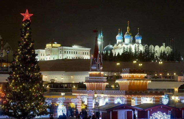 Где россияне будут встречать Новый год
