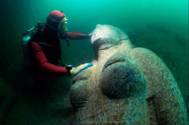 Гераклеон - город, 1200 лет назад ушедший под воду