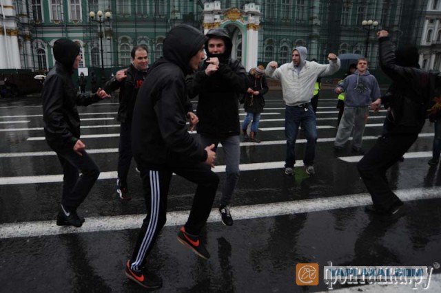 Драка на станции Удельная. Питер