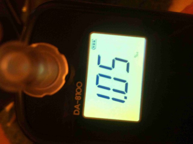 Пятничный тест алкотестеров