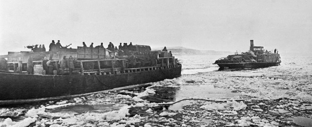 Сталинградский ледяной заплыв с «острова Людникова»