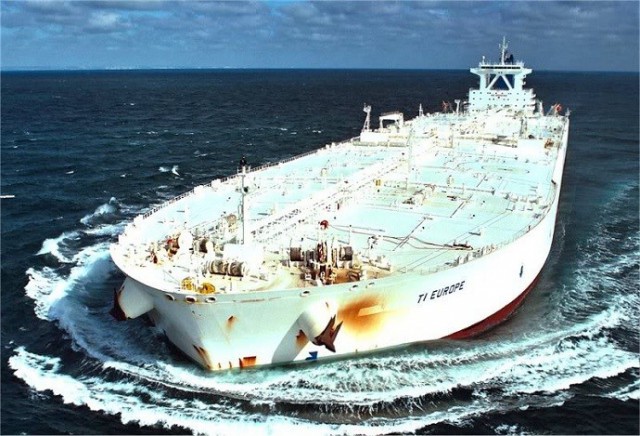 Самые большие нефтеналивные танкеры