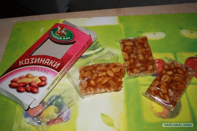 Черви в козинаках