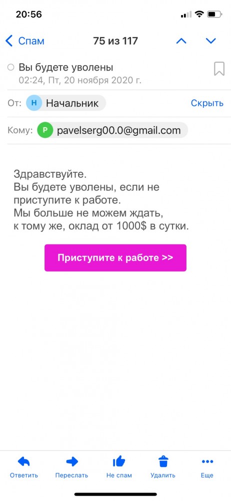 Как я получил высокооплачиваемую работу и по собственной тупости её потерял.