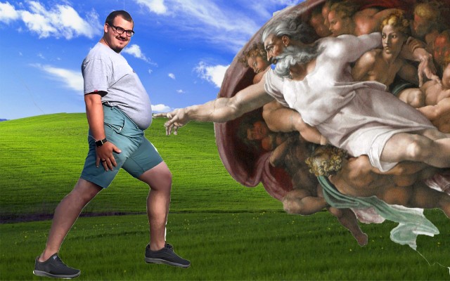 Фотожаба: Позитивный парень!