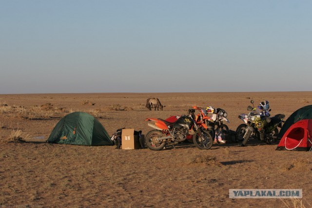 В Монголию на мотоциклах 2006