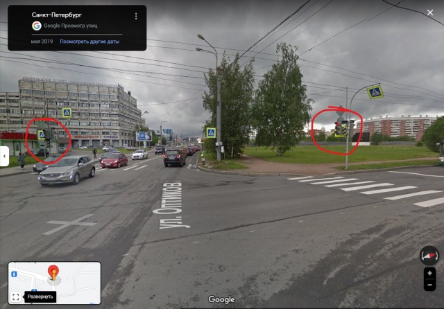 В Петербурге таксист снес девятиклассницу на самокате: у школьницы переломы