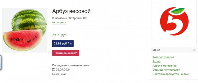 Сезон арбузов открыт