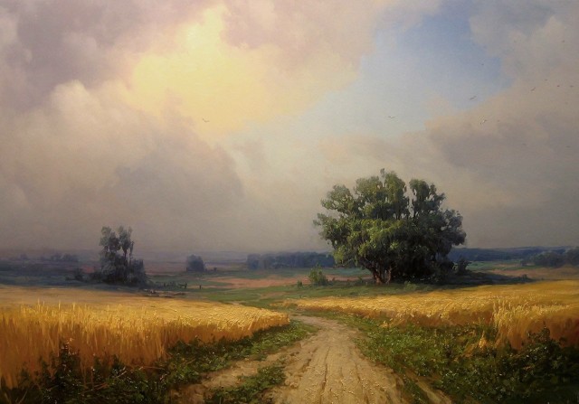 Перед грозой в живописи