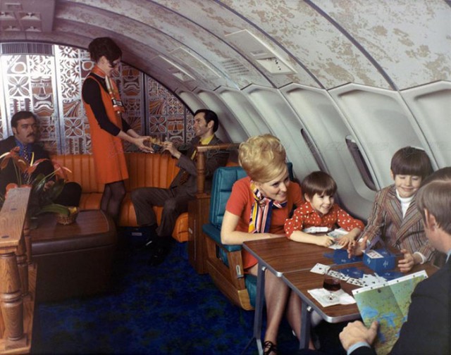 Путешествия первым классом в 50-е - 70-е годы