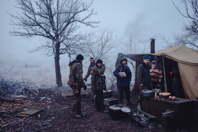 Бои в районе Дебальцево, февраль 2015 г.