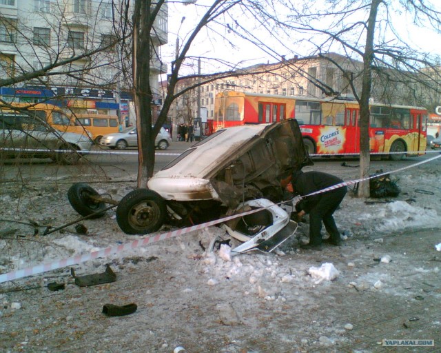 Страшная авария в Челябинске