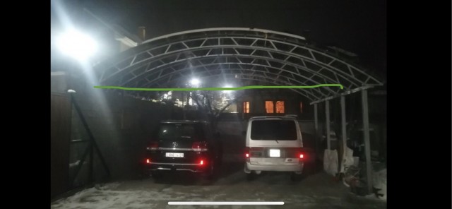 И снова "долбаный навес!"