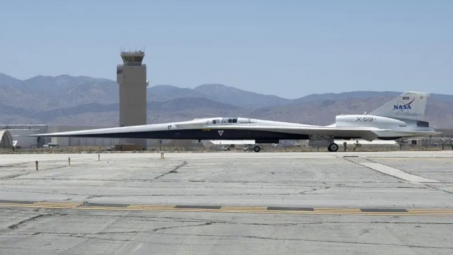 Исследовательский самолёт NASA X-59 скоро совершит свой первый полёт