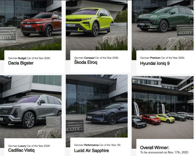 Автомобилем года в Германии не стало ни одно немецкое авто