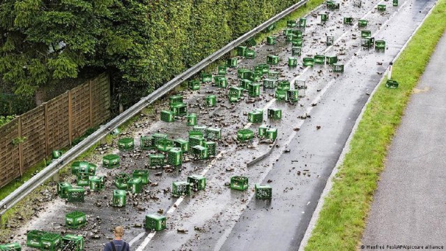 Пиво на повороте не бросают. Но теряют - регулярно и по всей Германии