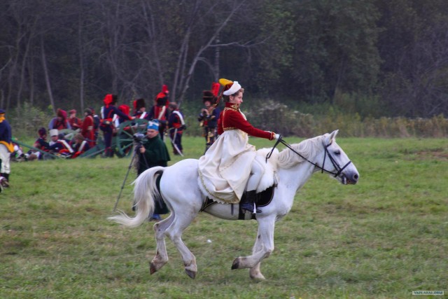 Реконструкция битвы БОРОДИНО 2010