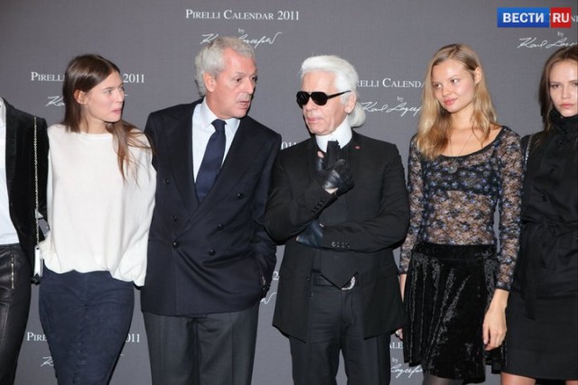 Презентация календаря Pirelli 2011 в Москве