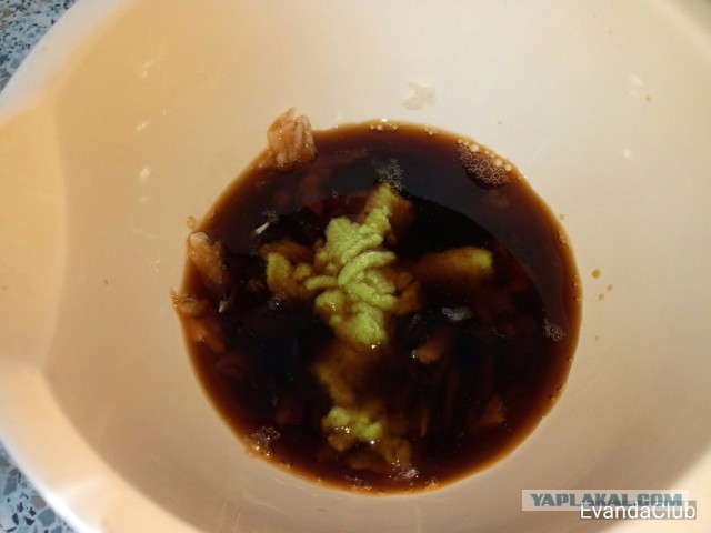 Рулька по-японски