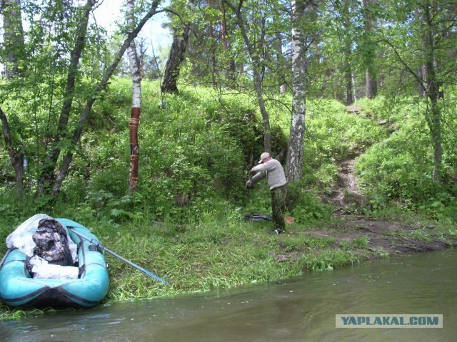 Сплав по Инзеру, Башкирия, 2008 г.