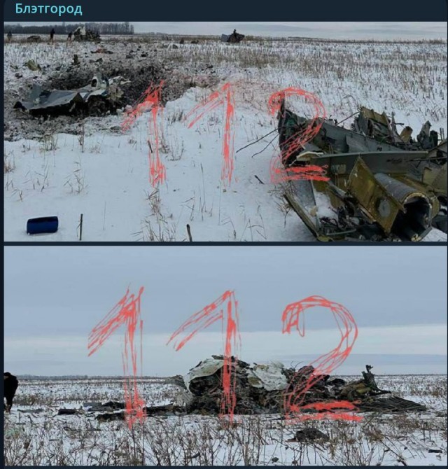 Ил-76 упал в Корочанском районе