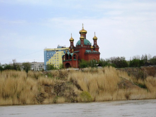Прогулка по Иртышу на теплоходе. Павлодар.