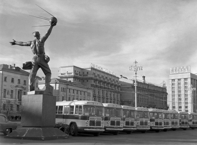 Прогулка по Москве 1961 года