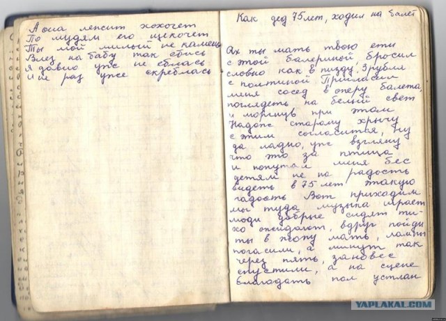 Записная книжка неизвестного зека (+18)