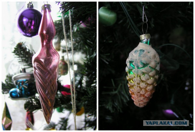 Старых елочных игрушек пост