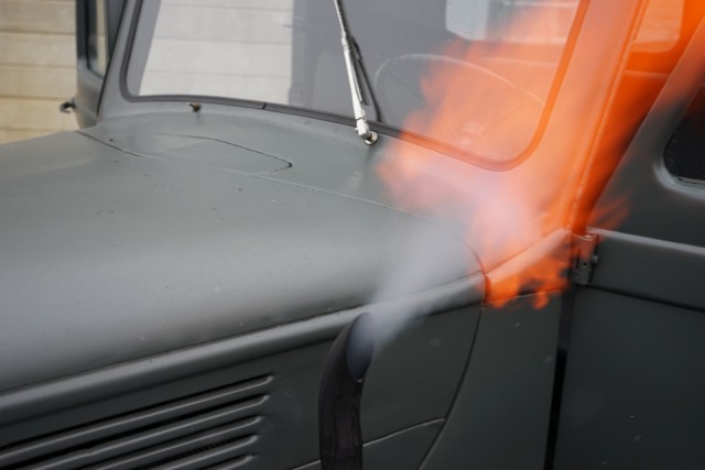 Вермахт на дровах: востановление газогенераторного Ford G398TS