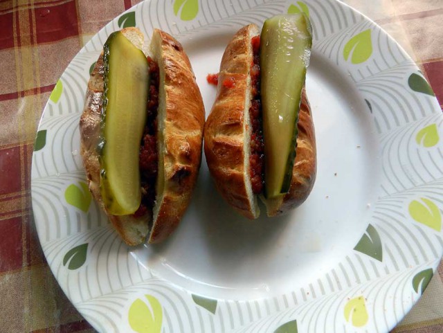 Пирожки для сына.