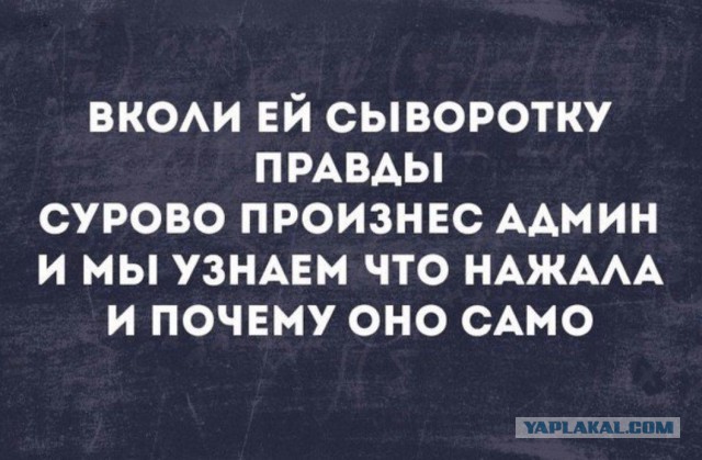 Зря вы это всё...