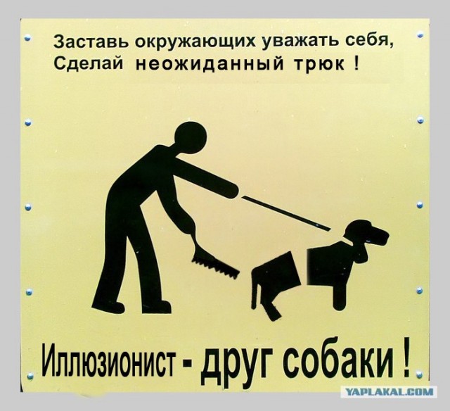 Фотожаба: Собака друг человека