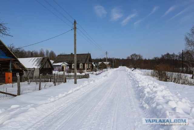 Последний житель глухой белорусской деревни