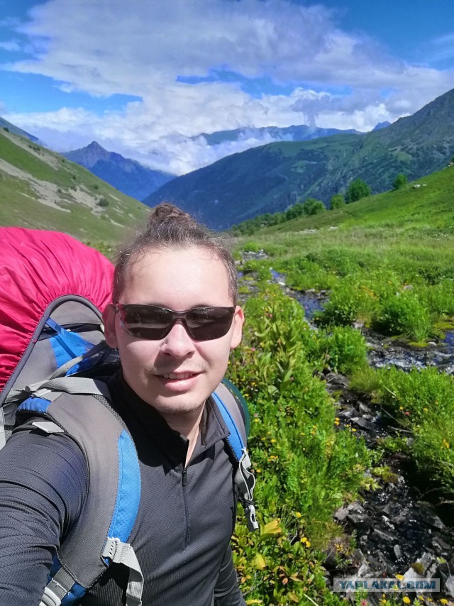 Недельный поход по горам Кавказа