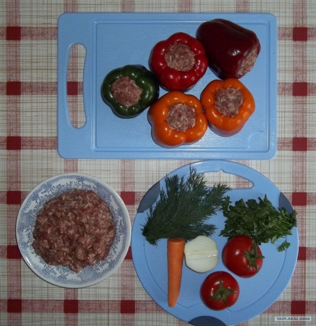 Перчики фаршированные