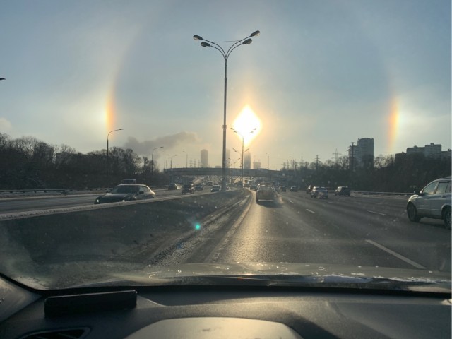 Гало над Москвой
